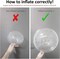 10 Pack LED Bobo Balloons with Stick and Pump,Transparent LED Light Up Balloons,with String Lights for Party Birthday Wedding Festival Decorations (Colorful) (Multicolor)